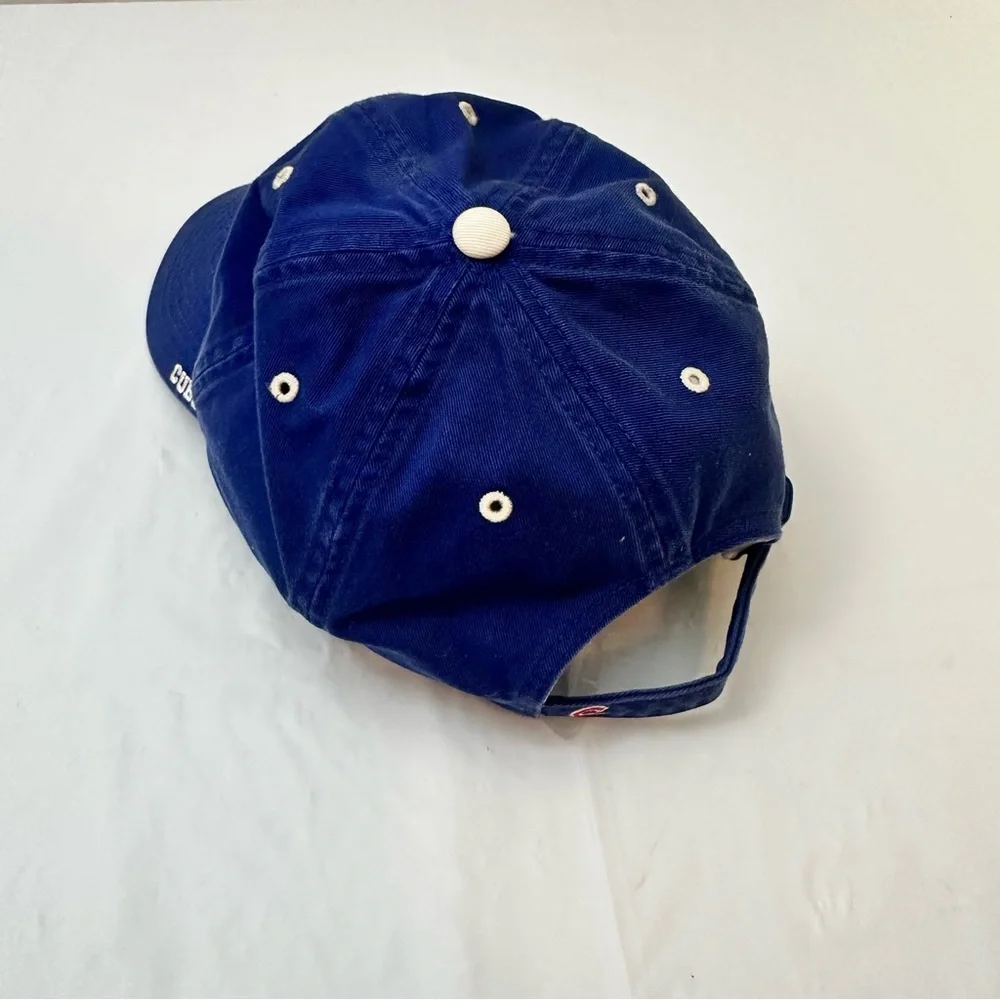 Chicago Cubs MLB Baseball Hat Cap Blue‎ Embroidered Logo Adjustable